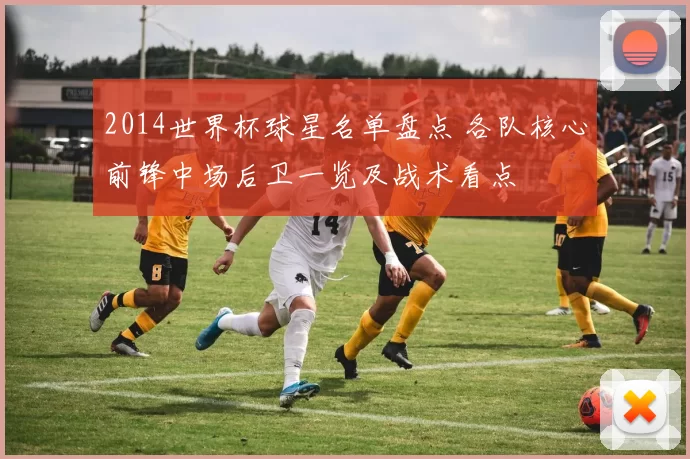 2014世界杯球星名单盘点 各队核心前锋中场后卫一览及战术看点